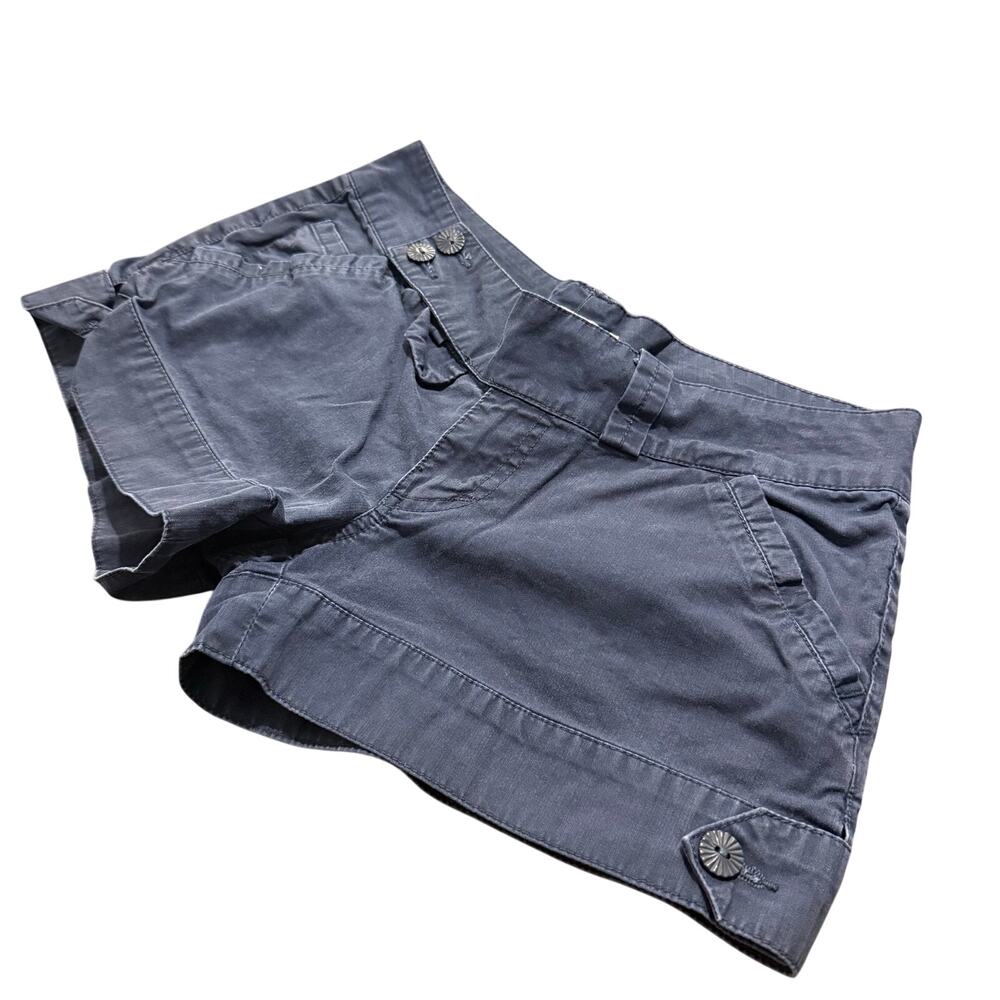 Charlotte Russe Navy Blue Utility Cargo Shorts Women’s Casual Size 5